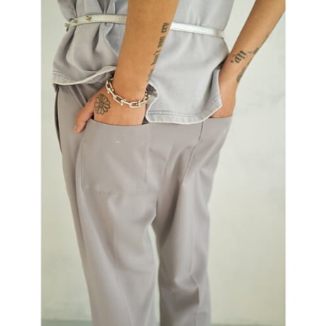 【YENN】SIDE SLIT SLACKS