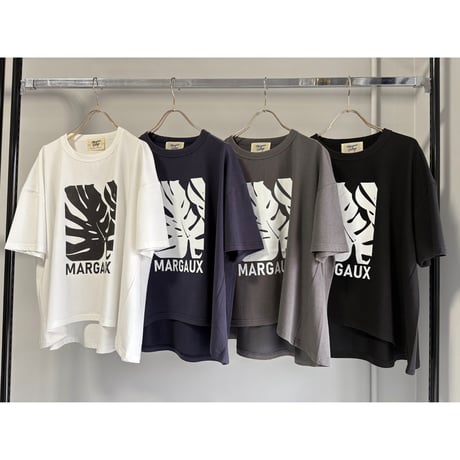 【MARGAUX VINTAGE】plant logo-TEE