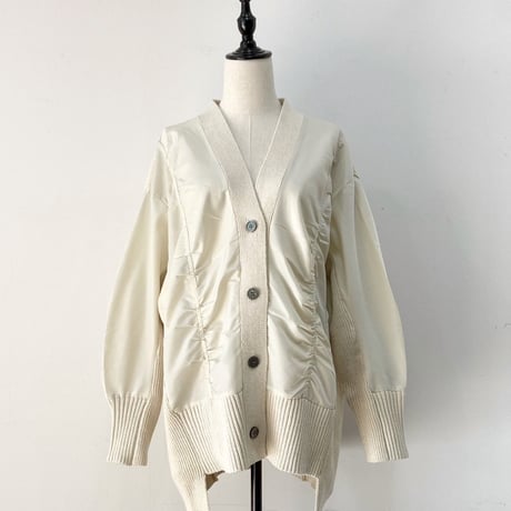 【 siro de labonte 】docking MA-1 cardigan