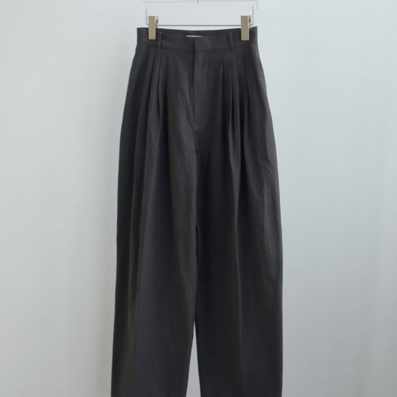 anuke】Check Tuck Pants | selectshop kusukusu