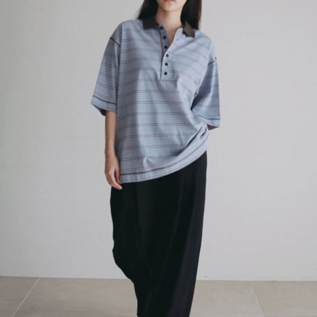 【anuke】Twill Satin Pants　※納期7月中旬～8月中旬