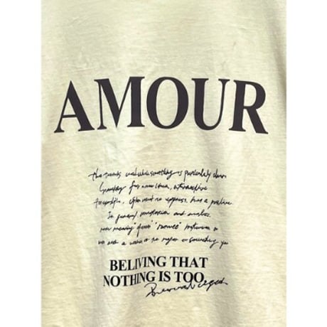 【CHIGNON】ﾗﾌｽｹｯﾁ"AMOUR"T
