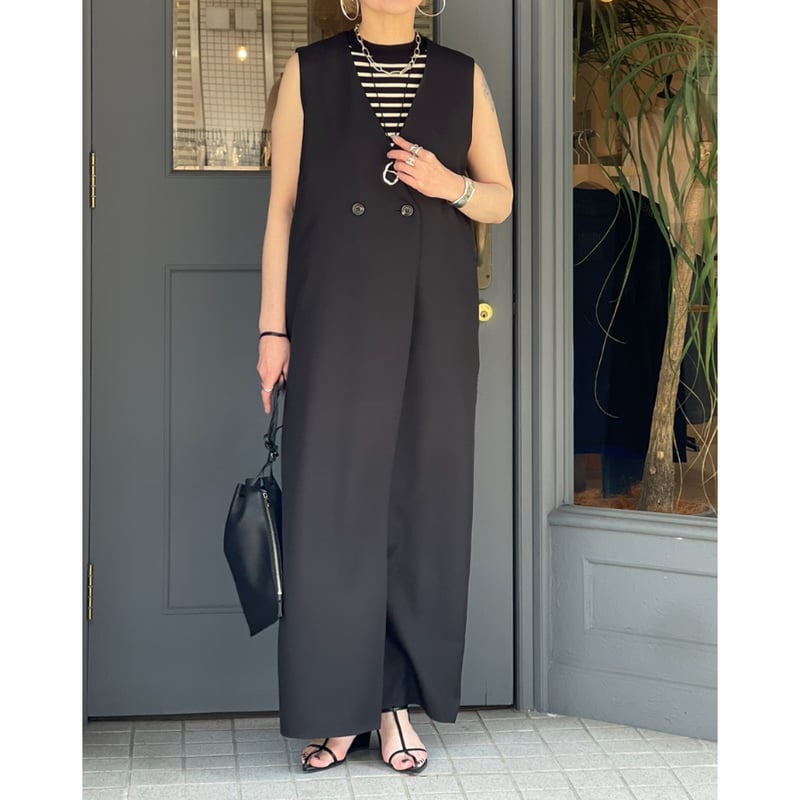 ✨遂に入荷✨【CLOCHE】ジレ風ワンピース | selectshop kusukusu 