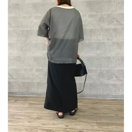 【Anna Kerry】Tシャツ付きブラウス
