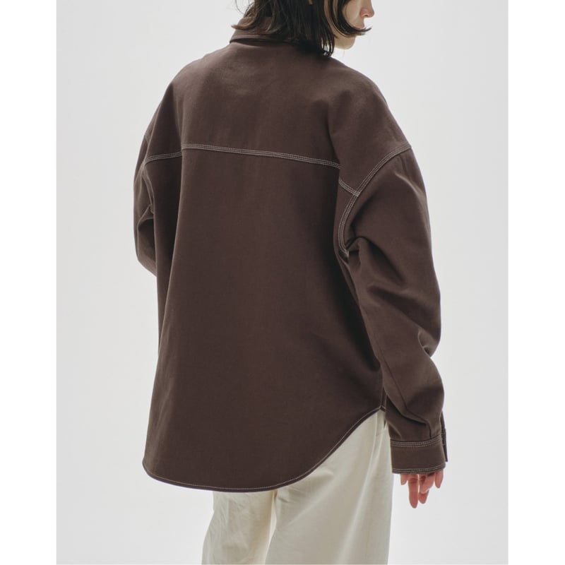 TODAYFUL】Cottontwill Over Shirts | selectshop