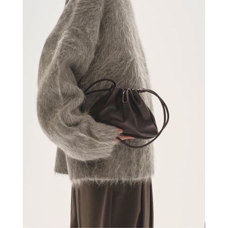 【TODAYFUL】Drawstring Leather Bag　※納期11月中～12月中
