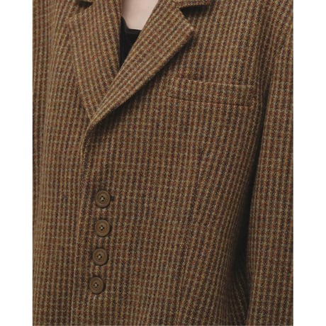 【TODAYFUL】Wool100% Check Jacket　※納期9月下旬～10月上旬