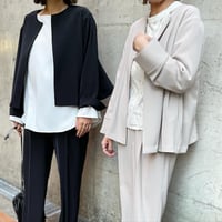 12/24まで再販【Anna Kerry】フレアージャケット【ショート&ロング】