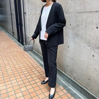 【Anna Kerry】V NoCollar JACKET