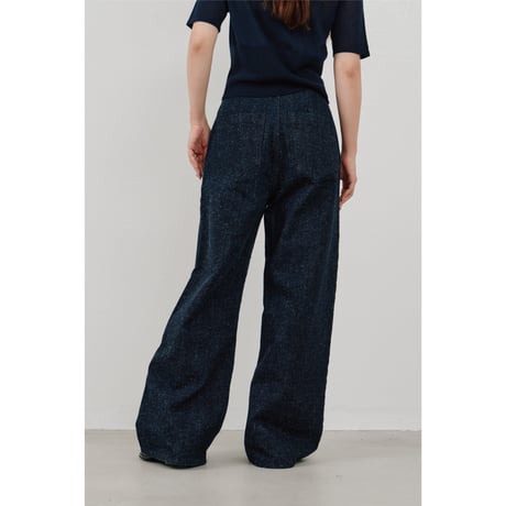 【Hella】wide nep denim　※納期2月中旬〜3月中旬
