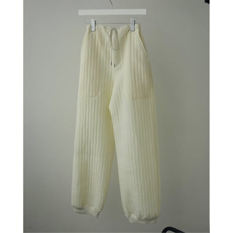 【ànuke】Quilting Line Pants　※11月下旬~12月中旬頃 発送予定