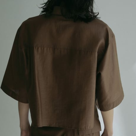 【anuke】Halfsleeve Box Shirts