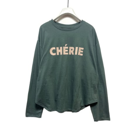 【CHIGNON】"CHERIE"ｼﾝﾌﾟﾙﾛｺﾞT
