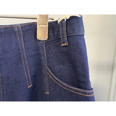 【MARGAUX VINTAGE】ONEWASHデニムハーフパンツ