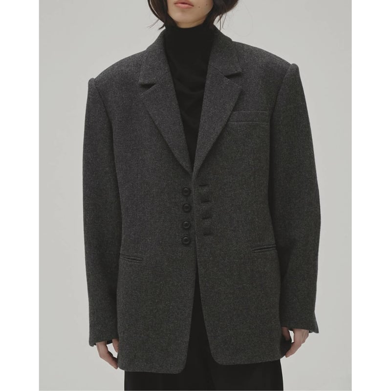 TODAYFUL】Wool100% Over Jacket ※納期9月下旬～10月下旬 |