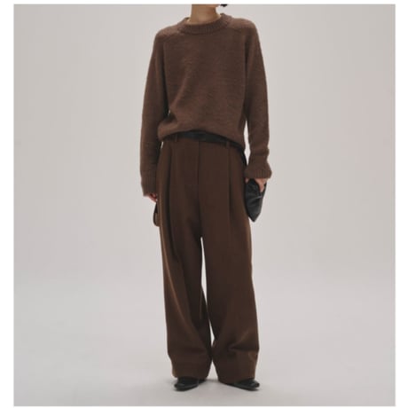 【TODAYFUL】Brashed Crewneck Knit　※納期11月中～12月中