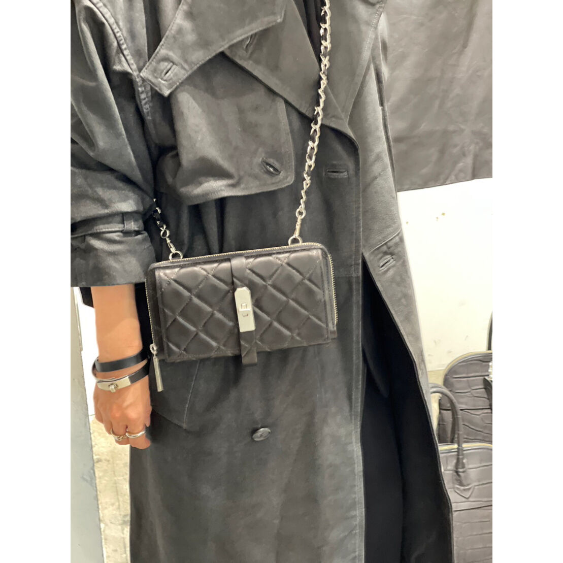M.U.L.】stude series ウォレットショルダー | selectshop ku M.U.L.】stude series ウォレットショルダー | selectshop ku