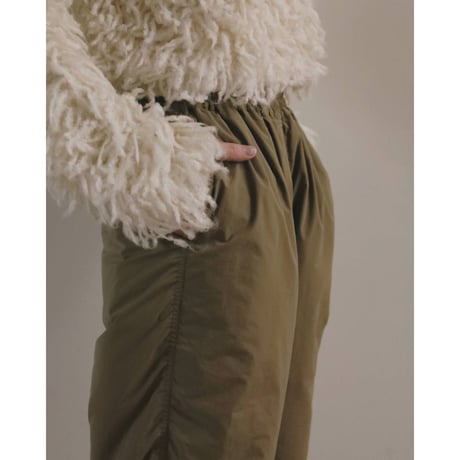 【anuke】Reversible Padding Pants　※納期12月上旬～1月上旬