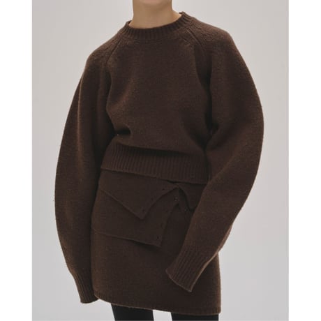 【TODAYFUL】Wool 100% Raglan Knit　※納期11月中～12月中