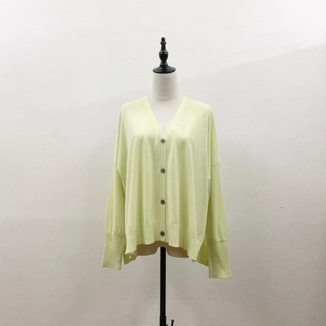 【siro de labonte】side slit cardigan