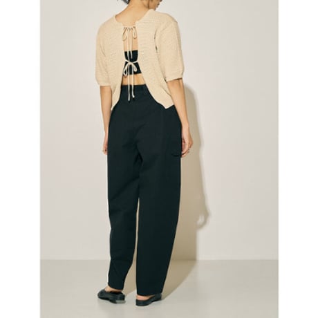 【YENN】2WAY RIBBON KNIT