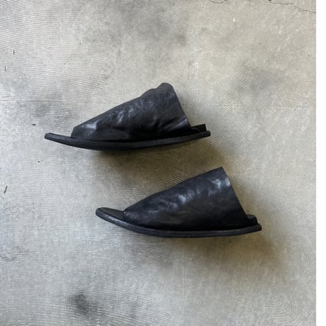 【M.U.L.】DRAPED LEATHER SANDALS　MULW-2079
