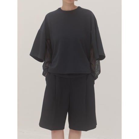 【YENN】HOLE BOXY TEE