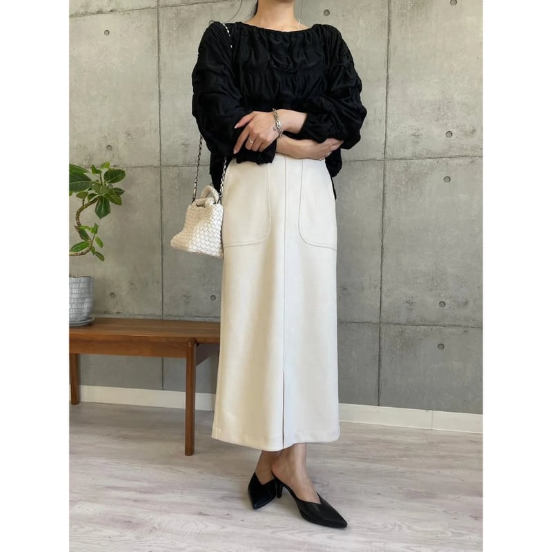 ROSIEE】フェイクスエードタイトスカート | selectshop kusukusu