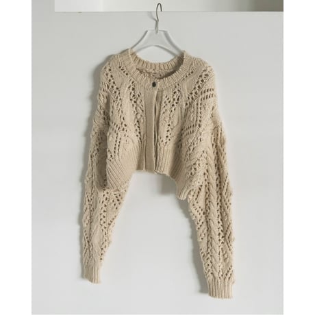 【anuke】Cable Knit Cardigan   ＊
