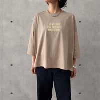 【siro de labonte】message Tshirt(ｸﾞﾘｯﾀｰ)