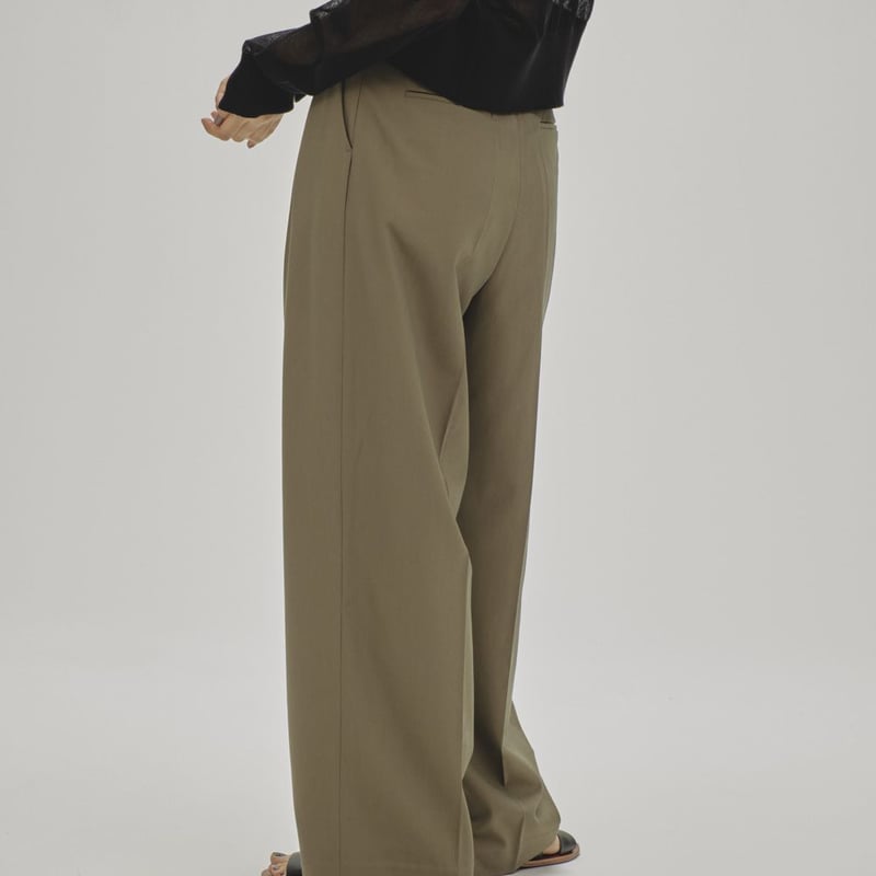 TODAYFUL】 Twill Wide Trousers | selectshop kus