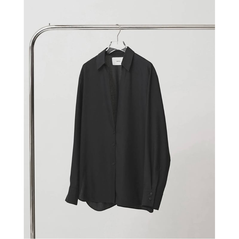 Skipper Silky Shirts ブラック F TODAYFUL】Silky Skipper Shirts ※納期8月下旬～9月下旬 | s