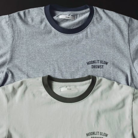 【anuke】Ringer Logo T-shirts　※納期3月中旬〜4月中旬