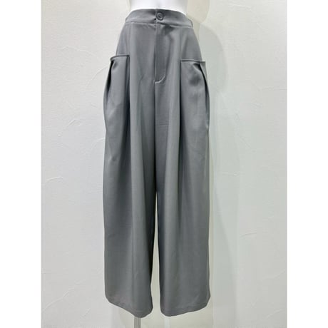 【CYAN tokyo】Wタックストレッチワイド