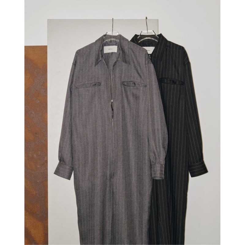 サロペット・オーバーオール・オールインワン TODAYFUL Stripe Zip Combinaison TODAYFUL（トゥデイフル）の「Stripe Zip Combinaison（つなぎ