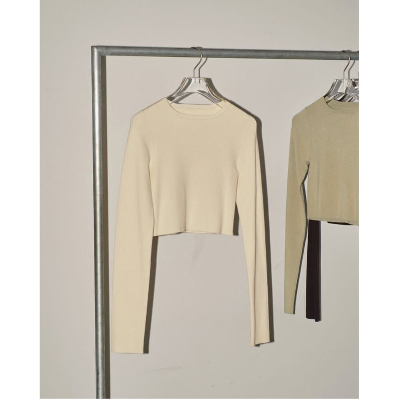 TODAYFUL】Cropped Smooth Knit | selectshop kusu TODAYFUL】Cropped Smooth Knit | selectshop kusu