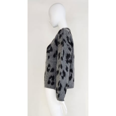 【Boutique Ordinary】Cheetah Knit Cardigan