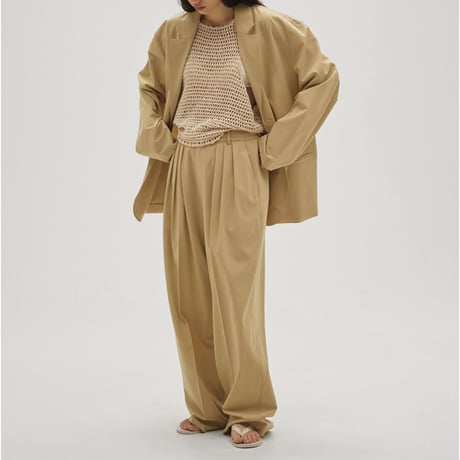 【TODAYFUL】Dry Touch Tuck Trousers