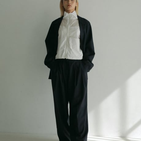 【anuke】Nylon Sleeveless Blouson　※納期3月下旬〜4月下旬