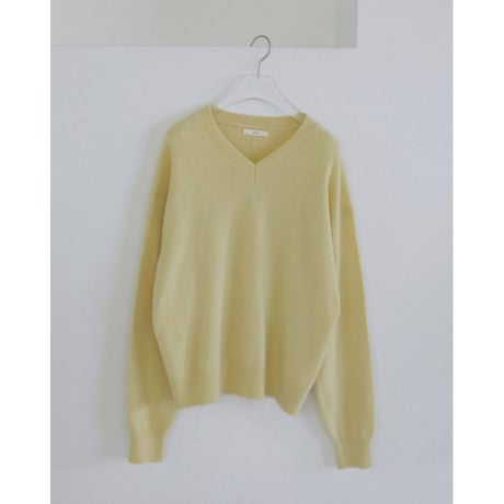 【anuke】Wool Vneck Knit