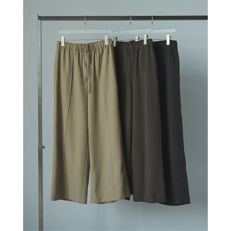 【anuke】Pintuck Wide Pants