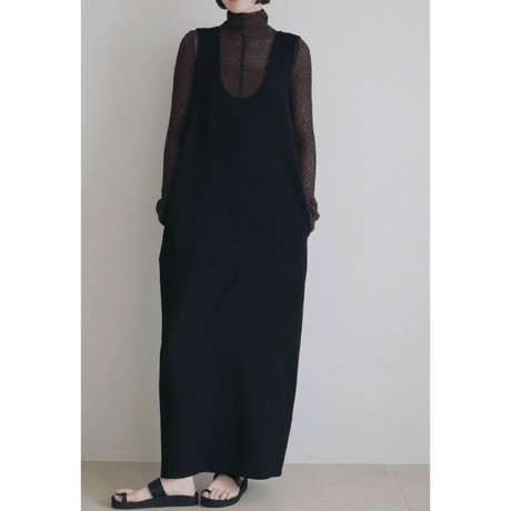 【anuke】Uneck Loose Onepiece　※納期8月上旬～9月上旬