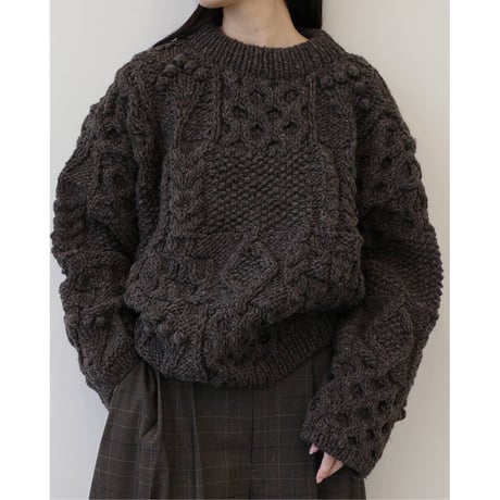 【TODAYFUL】Pattern Hand Knit　※納期10月中旬～11月中旬