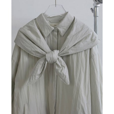 【anuke】Padded Hoodie Shirts　※納期11月中旬～12月中旬