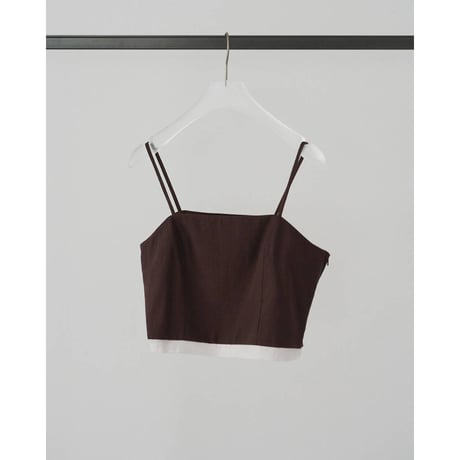 【anuke】Linen Compact Camisole　※納期3月上旬～4月上旬