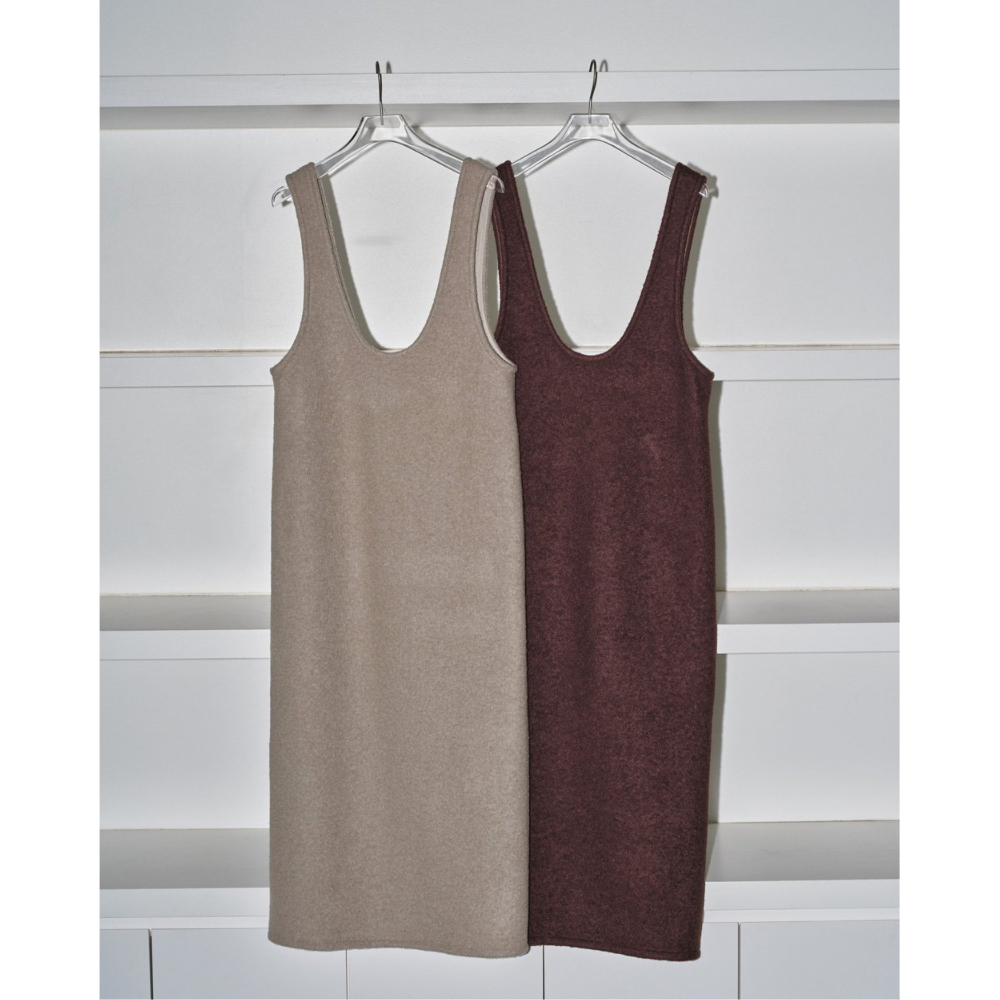 TODAYFUL】Uneck Wool Dress | selectshop kusukusu