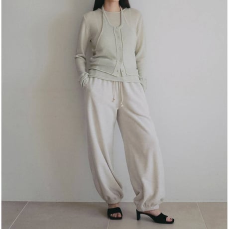 【anuke】Fleece Rough Pants　※納期9月中旬〜10月中旬