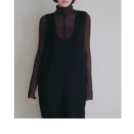 【anuke】Piping Scarf Knit　※納期8月下旬～9月下旬