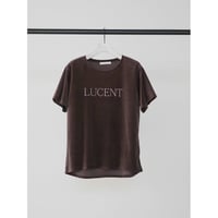 【CHIGNON】"LUCENT"ﾌﾟﾘﾝﾄﾍﾞﾛｱTEE