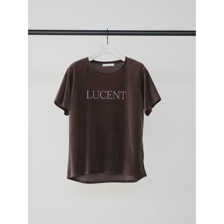【CHIGNON】"LUCENT"ﾌﾟﾘﾝﾄﾍﾞﾛｱTEE